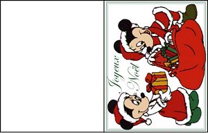 carte message disney 12