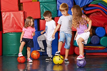 jeu de la balle au menton