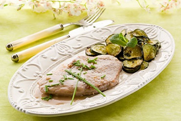 fondue de courgettes