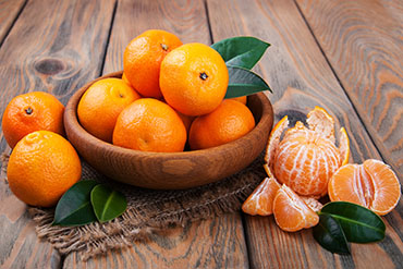 panier de mandarines